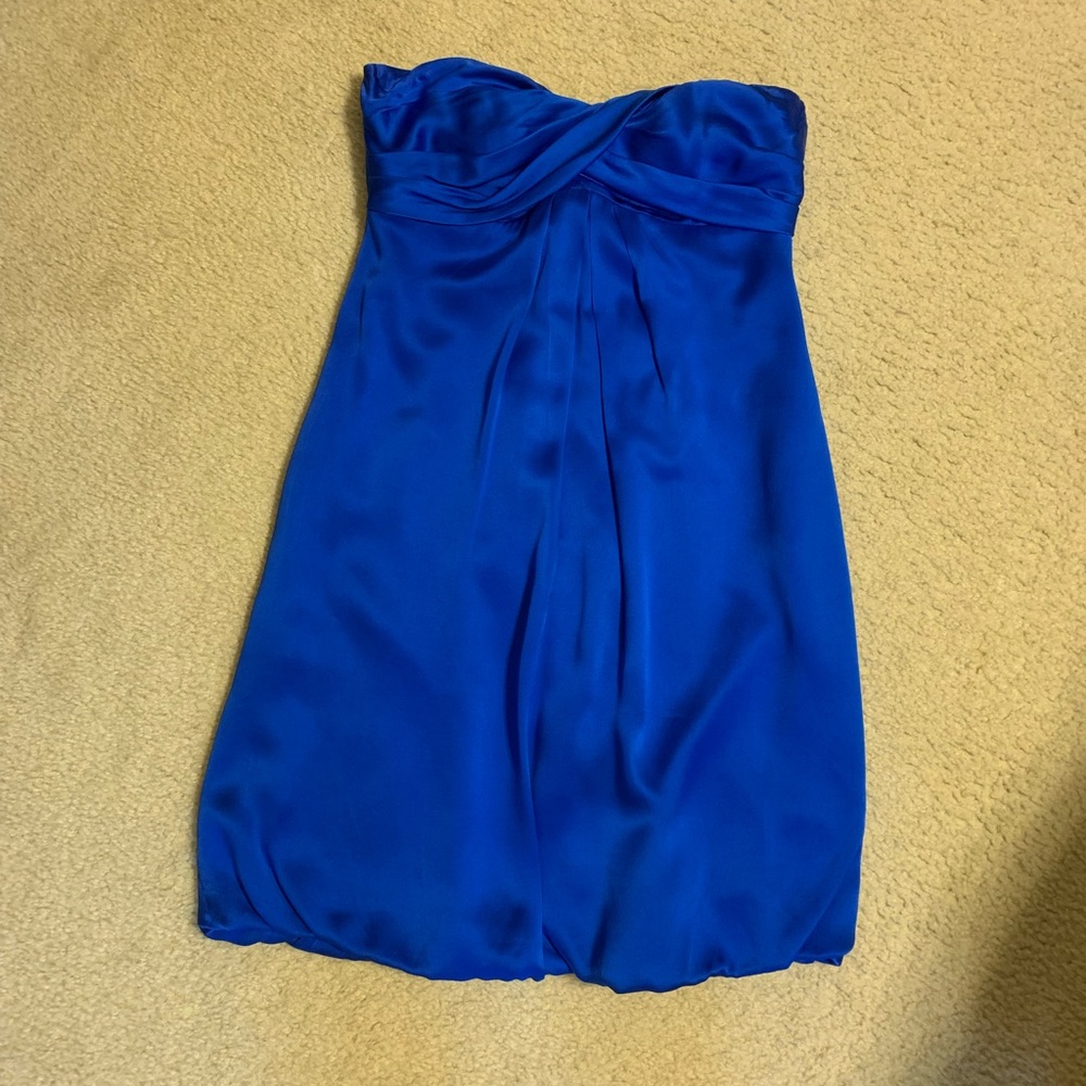 Strapless cocktail dress